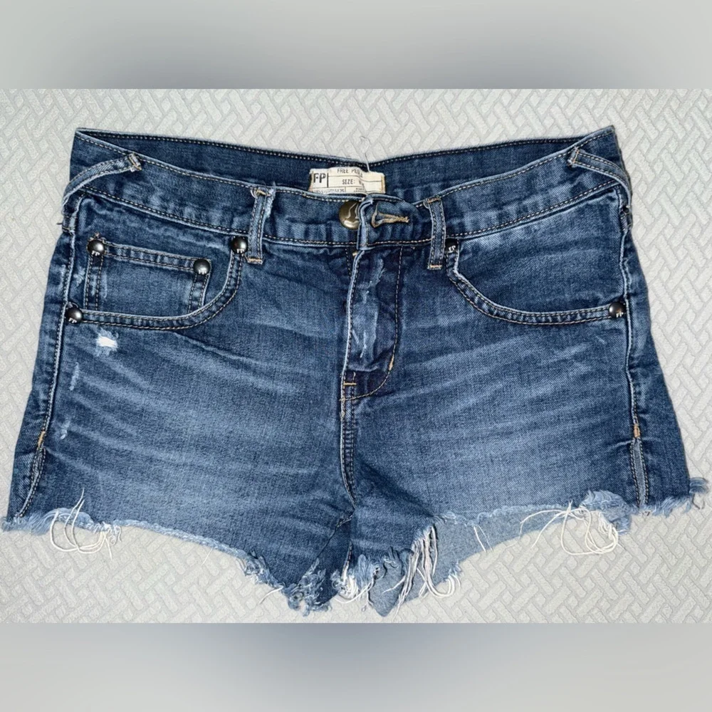 Free People Denim Shorts